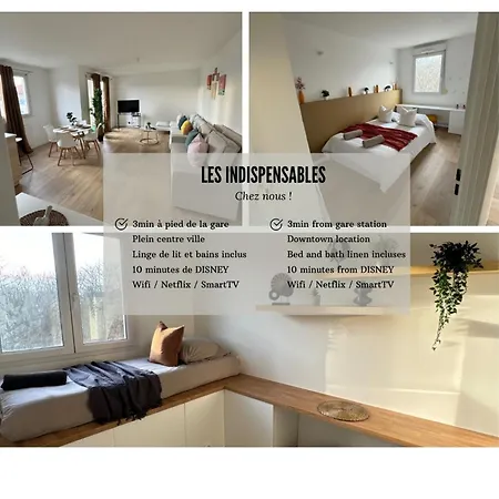 Logement Familial Pres De Disney Bussy-Saint-Georges Exterior photo